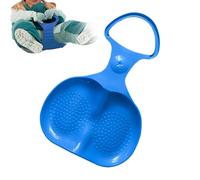 Trineo de nieve - 54 x 37 cm PP | Trineo de invierno al aire libre con Snow Racer, familia niños adultos adolescentes visitantes, vacaciones, patio trasero, resort, parque, escuela, ocio, diversión