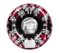 Trineo de Nieve Deslizante con Asas y Base Reforzada Hinchable de Gran | Tobogán de Invierno para Nieve para Reuniones Familiares al Aire Libre, Viajes y Estaciones de Esquí