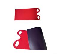 Trineo de nieve enrollable para uso en patio, parque y colina, diseño ligero que soporta transporte frecuente y diversión sobre la marcha (respaldo morado)