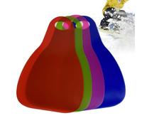 Trineo de Nieve para - 4 Piezas Resistente Antideslizante, Tabla de Trineo de Invierno para niños pequeños, para Deportes de Invierno Hielo al Aire Libre esquí Viaje casa Fiesta de Navidad