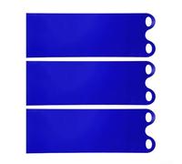 Trineo de nieve para invierno, equipo de trineo de plástico flexible, ligero, portátil, para niños y adultos, azul, 137 cm de largo, diseño plegable, paquete de 1/2/3/4 resistente al frío (137 cm