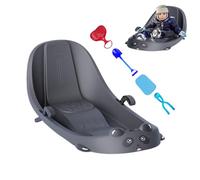 Trineo de nieve para niños - Ergonómico Apto para familias | Toboggan Snowboard Freno incorporado, Para clima frío, colinas nevadas, parque, patio trasero, parque infantil, parque infantil