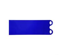 Trineo de nieve plegable de invierno para niños y adultos, construcción de plástico ligero para trineo suave en nieve helada o polvorienta (azul: 137 cm)