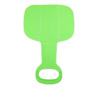 Trineo de nieve plegable portátil ligero para mini deslizador para aventuras de invierno en nieve, hierba, arena, disco de goma de plástico flexible para adultos y niños, color rojo (D)