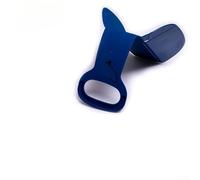 Trineo de nieve plegable portátil ligero para mini deslizador para aventuras de invierno en nieve, hierba, arena, disco de goma de plástico flexible para adultos y niños, color rojo (A)