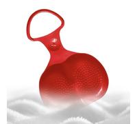 Trineo de nieve portátil, accesorio de trineo de invierno al aire libre, pala de nieve portátil con asa, trineo de nieve para deportes de invierno, para escuela, patio trasero, familia, adultos