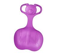 Trineo de nieve resistente grande para niños, niñas, adultos, color morado