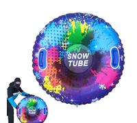 Trineo de Nieve | Tobogán de 85 cm, con asas y tubo de nieve hinchable, para deportes de invierno al aire libre, actividades familiares y placer
