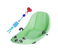 Trineo De Nieve - TrinSS Tubo Nieve HDPE Resistente Con Frenos Incorporados Y Asas Reforzadas | TriSSo Asiento Individual Y Doble Con Respaldo Para Bebés, Niños, Niñas, Preescolares | Juego Invierno C