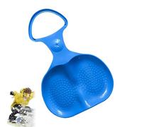 Trineo deslizante de invierno - Snow Racer para vacaciones escolares | Construcción de polipropileno con tamaño de 21.2 x 14.55 pulgadas, tablero portátil de 300 g, equipo deslizante de césped