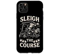 Trineo El Curso Santa Golfing Holiday Fun Carcasa para iPhone 11 Pro MAX