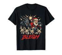 Trineo en el Pit Metal Blegh Krampus Christmas Camiseta