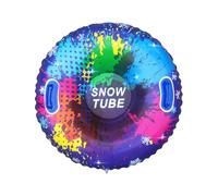 Trineo inflable | 85 centímetros resistente al frío, con asas, tubo de nieve hinchable, para actividades al aire libre de invierno, placer de esquí, deportes y