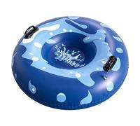 Trineo inflable con tubo de nieve - Juguete de invierno de PVC resistente de 47,24 pulgadas | Trineo plegable interactivo para adultos, niños, hombres, mujeres, familia, juegos de nieve al aire libre