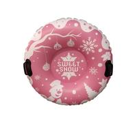 Trineo Inflable de Nieve - de Manguera de Vacaciones de Invierno tobogán de PVC Grueso Equipo de Juego de Temporada Brillante | Aventuras de Trineo alegres para entradas al Aire Libre, aceras