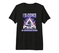 Trineo mi Defensa de tesis | Graduación de doctorado Camiseta Premium