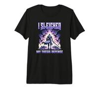 Trineo mi Defensa de tesis | Graduación de maestría | PhD Grad Camiseta Premium