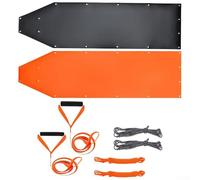 Trineo multiusos para exteriores diseñado para ayudar a los cazadores a recuperar el juego con menos tensión física utilizando una estructura adecuada para uso repetido (negro)