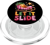Trineo navideño Let It Slide con Estrellas Festivas PopSockets PopGrip para MagSafe