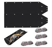Trineo para ciervos - Trineo de arrastre para ciervos, trineo multiusos para transportar suministros de pesca en hielo, leña, caza de patos, a | Carrito de ciervos Juego Transportador