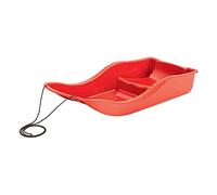 Trineo SNOW en forma de barca, con asiento y cuerda