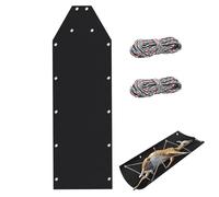 Trineo utilitario - 23x76 Pulgadas 680g, Coche de Transporte Pesado, Juego HDPE | Transporte de Leña Ciervos Suministros de En Hielo Equipo Al Aire Equipos de Jardín Accesorios de Caza