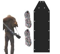 Trineo utilitario de Caza, transportador de Nieve Resistente, transportador de Equipo al Aire Libre | Invierno para Transportar Suministros, Herramientas de, Madera de Fuego, Caza Salvaje