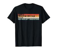 Trineo vintage para hombre It's an Alaskan Malamute Thing Camiseta