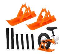 Trineos De Ciclismo para La Nieve - Ordenador 35x10x17,5cm | Trineo Equilibrado para Ciclismo De Nieve with De para Scooter para Niños, Accesorio para Tabla De Trineo De Invierno | Exteri