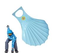 Trineos de invierno para niños, Downhill Sprinter | Venta de nieve de invierno,Trineo flexible de de nieve, equipo de trineo de nieve engrosado con mango Resistente al frío para niños Adultos