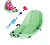 Trineos para niños - Con respaldo incorporado para actividades deportivas - Trineo para niños pequeños con freno incorporado - Para pistas nevadas Parques Patios traseros Zona de juegos Niños Niñas