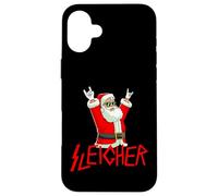 Trinero Divertido Navidad Heavy Metal Music Regalos Hombres Mujeres Carcasa para iPhone 16 Plus