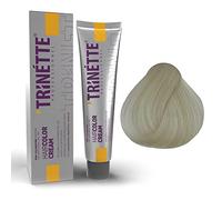 Trinette Profesional No 12.00 Platino Crema Colorante Permanente para el Cabello 100 ml - Rubios extra claros; aclaración intensa; resultados claros; calidad de salón duradera