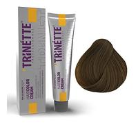Trinette Profesional No 8.0 Rubio Claro Intenso Crema Colorante Permanente para el Cabello 100 ml - Alta cobertura; tonos naturales profundos; color duradero; acabado uniforme de salón