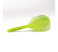 Trinidad Darts Condor axe Shape Neon Amarillo Corta 21. 5mm 3 uds.