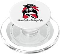 Trinidad & Tobago Life Trinidad Bandera Orgullo Chica Lindo PopSockets PopGrip para MagSafe