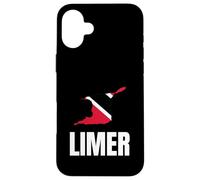 Trinidad Tobago Limer Heart Flag Caribbean Pride Culture Carcasa para iPhone 16 Plus