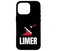 Trinidad Tobago Limer Heart Flag Caribbean Pride Culture Carcasa para iPhone 16 Pro