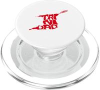 Trinidad & Tobago Patriotic Map Trinbago tee Trini PopSockets PopGrip para MagSafe