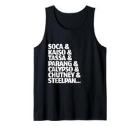 Trinidad & Tobago Trini Patriotic tee Carnival 2026 Fete Camiseta sin Mangas