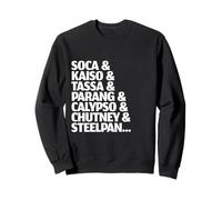 Trinidad & Tobago Trini Patriotic tee Carnival 2026 Fete Sudadera