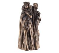 Trinity Candelabro celta de la diosa de la Trinidad - bronceado por Veronese