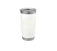 Trinity Love Clothing Co. Cero suerte Vaso térmico de acero inoxidable de doble pared