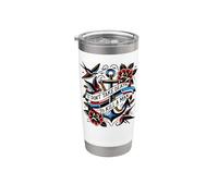 Trinity Love Clothing Co. No tomes la muerte Vaso térmico de acero inoxidable de doble pared