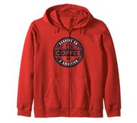 Trinity Love Clothing Co.Running en el café y la ambición Sudadera con Capucha