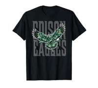 Trinity Love Clothing Co. Tulsa Edison Eagles War Cry Gris Camiseta