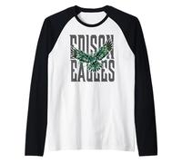 Trinity Love Clothing Co. Tulsa Edison Eagles War Cry Gris Camiseta Manga Raglan