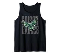 Trinity Love Clothing Co. Tulsa Edison Eagles War Cry Gris Camiseta sin Mangas