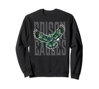 Trinity Love Clothing Co. Tulsa Edison Eagles War Cry Gris Sudadera