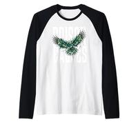 Trinity Love Clothing Co. Tulsa Edison Eagles War Cry Light Camiseta Manga Raglan